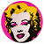 Porslinstallrik "Marilyn" (rosa)