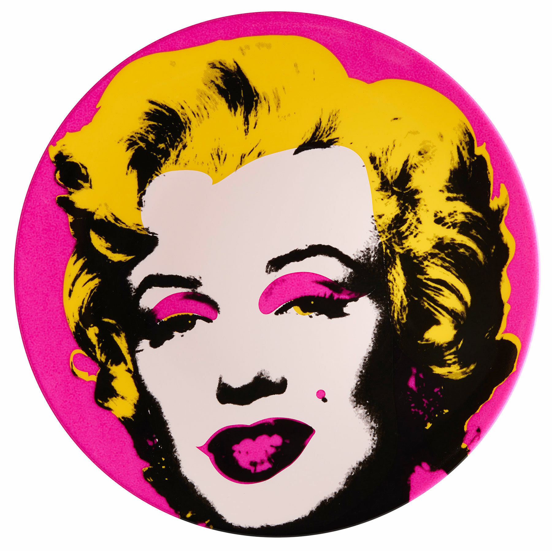 Porslinstallrik "Marilyn" (rosa) von Andy Warhol