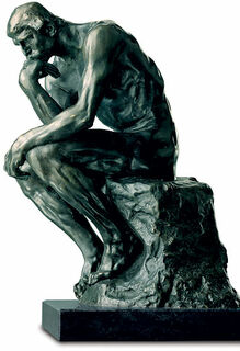 Skulptur "Tänkaren" (38 cm), version i brons von Auguste Rodin