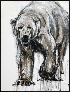 Beeld "Polar Bear 49" (2022) (Uniek stuk)