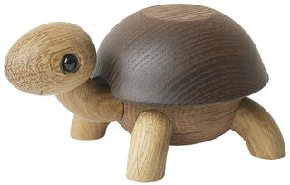 Träfiguren "Turtle Speedy" - Design Chresten Sommer