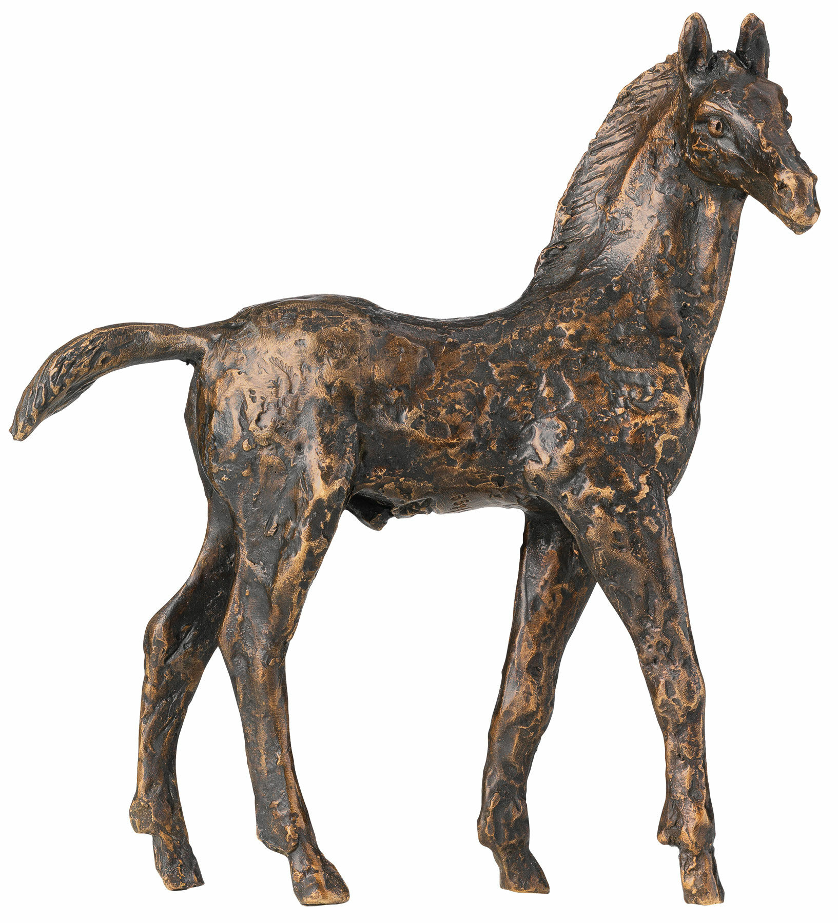Skulptur "Foal", brons von Kurt Arentz