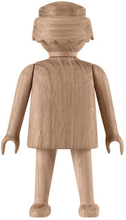 Houten figuur "PLAYMOBIL" (kleine versie) - Ontwerp Jakob Burgso cstorm-arsmundi-base.detail.by-artist Boyhood ApS