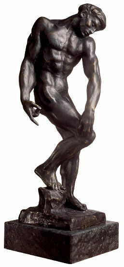 Skulptur "Adam eller den stora skuggan" (1880), version i brons von Auguste Rodin
