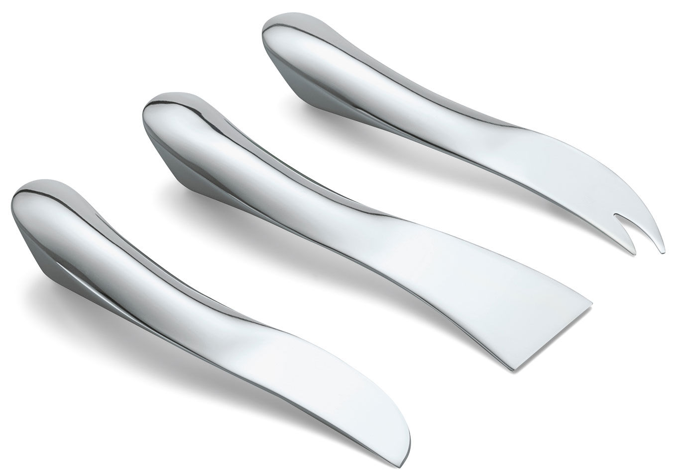 Cheese knife "Wave", set of 3 by Philippi