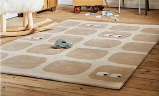 Tapis "Hibou beige" (120 x 170 cm) von Bleuu-Studio