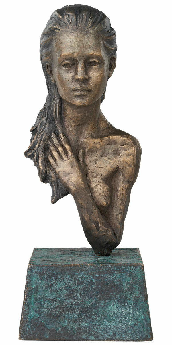 Skulptur "Taking a Break", brons von Sorina von Keyserling