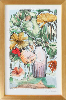 Picture "Small Vase", framed