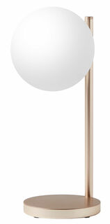 Kabellose LED-Tischlampe inkl. Ladestation "Bubble", Version in Metallic-Gold