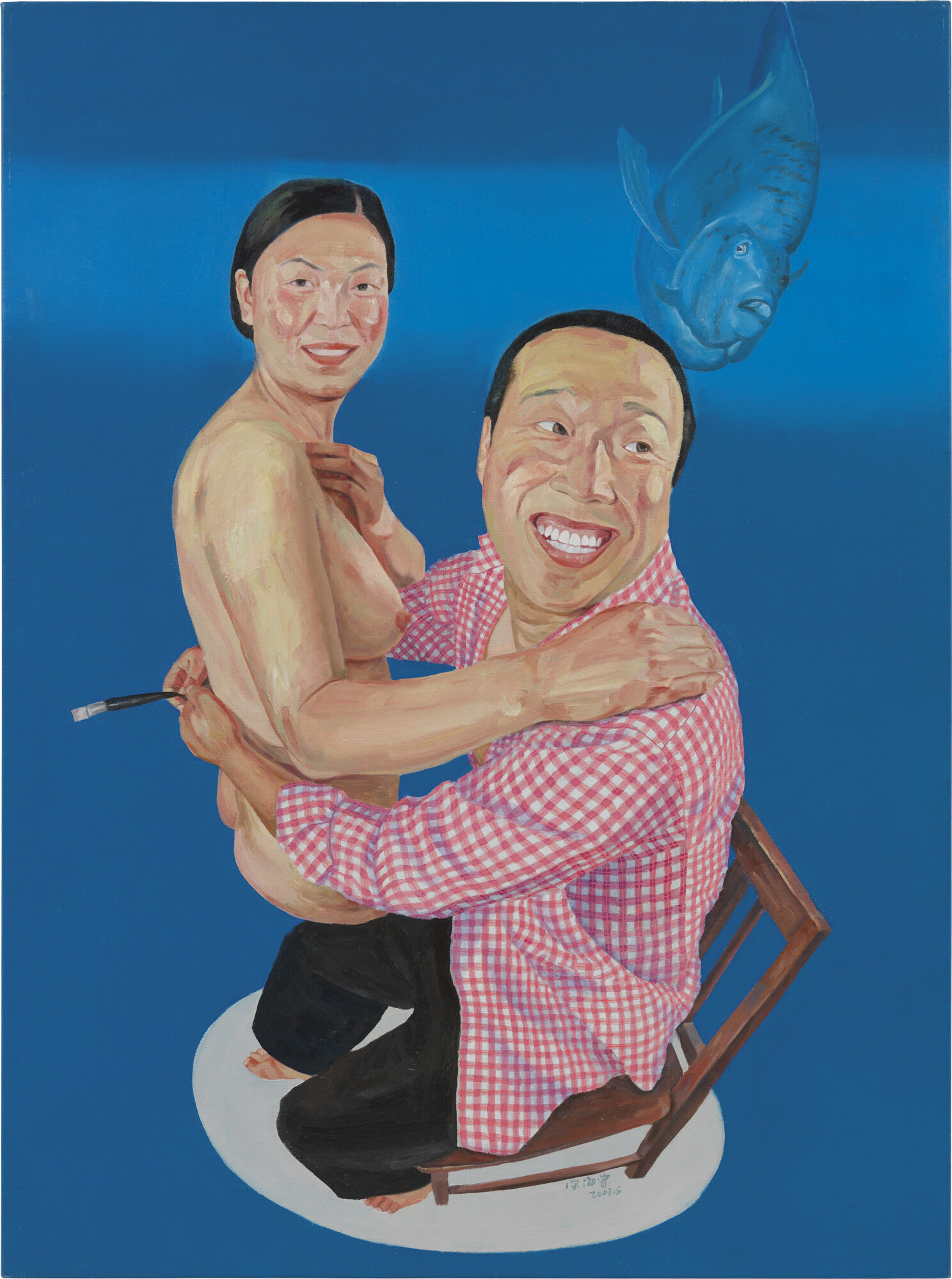 Bild "Stadens kant: Hyllning till Ingres" (2012) (Unikt verk) von Song Haizeng
