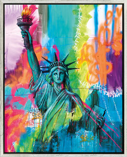 Bild "Lady Liberty" (2023), gerahmt