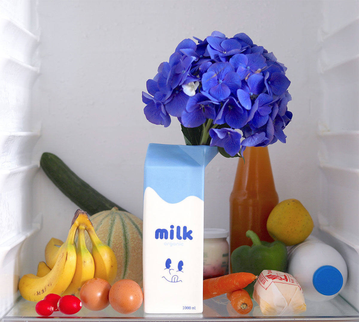 Keramisk vas / dekorativt föremål "Milkbox" von Fluid Market