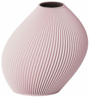 Vase "Bent - Coral Rose", große Version