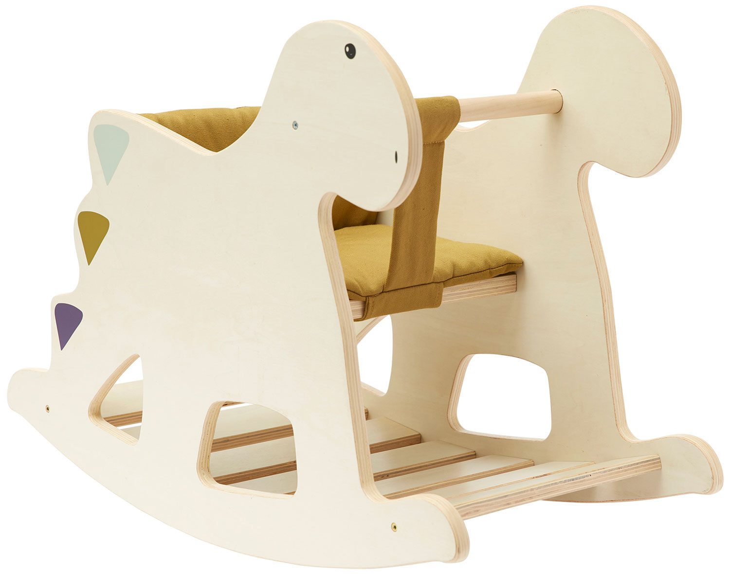 Wooden rocking dinosaur "Neo" (for children aged 10 months and up) by Kid's Concept