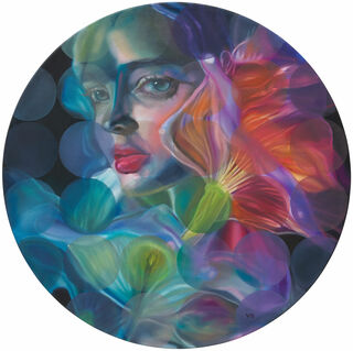 Bild "Dawn" (2024) (Original / Unikt konstverk), på bårram von Valentina Andrees