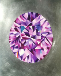 Picture "Pink Oval" (2020) (Original / Unique piece)