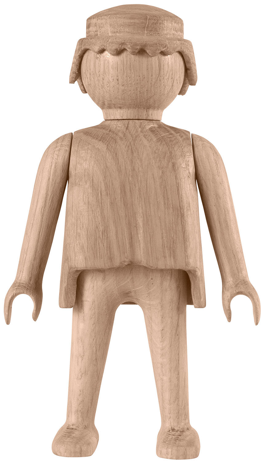 Houten figuur "PLAYMOBIL" (kleine versie) - Ontwerp Jakob Burgso cstorm-arsmundi-base.detail.by-artist Boyhood ApS