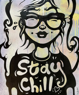 Billede "Stay Chill" (2024) (Unikt værk)