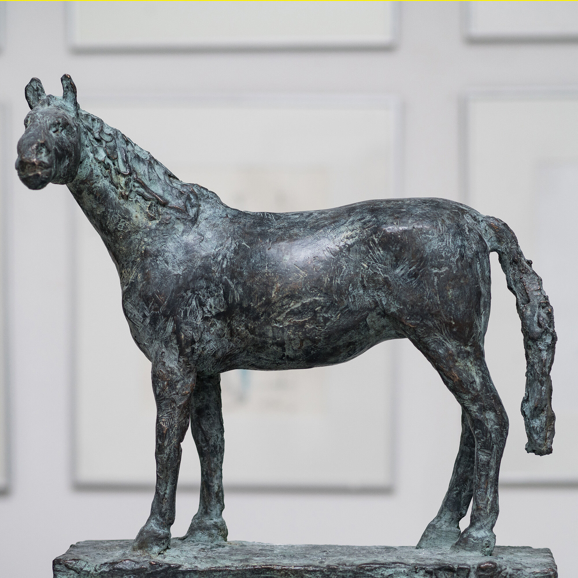 Sculpture "Choko" (2024), bronze von Thomas Jastram