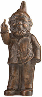 Skulptur "Sponti Dwarf", bronserad version