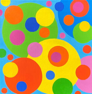 Bild "Circles VII" (2024) (Unikat)