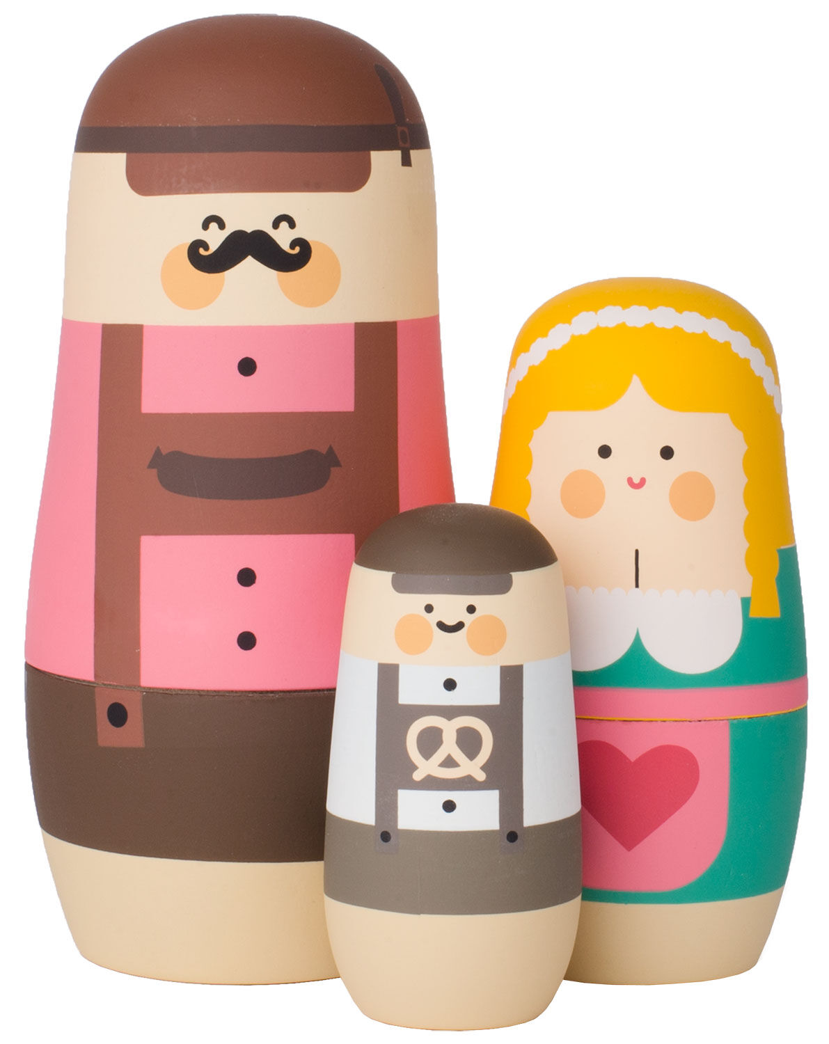 Matryoshka "Oktoberfest" - Design Benjamin Hansen von Spring Copenhagen