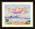 Picture "The Cloud, Chiemsee" (1947), black and golden framed version