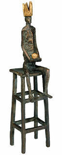 Sculpture "Little King", bronze