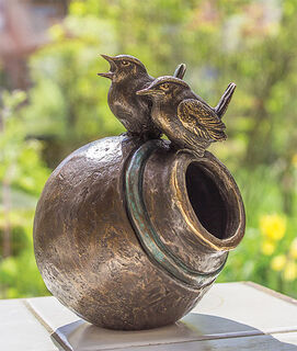 Skulptur "Spring Melody", bronsversion von Annette Diekemper