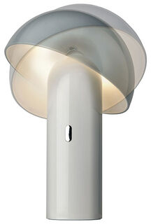 Wireless LED table lamp "Svamp White", dimmable by Sompex