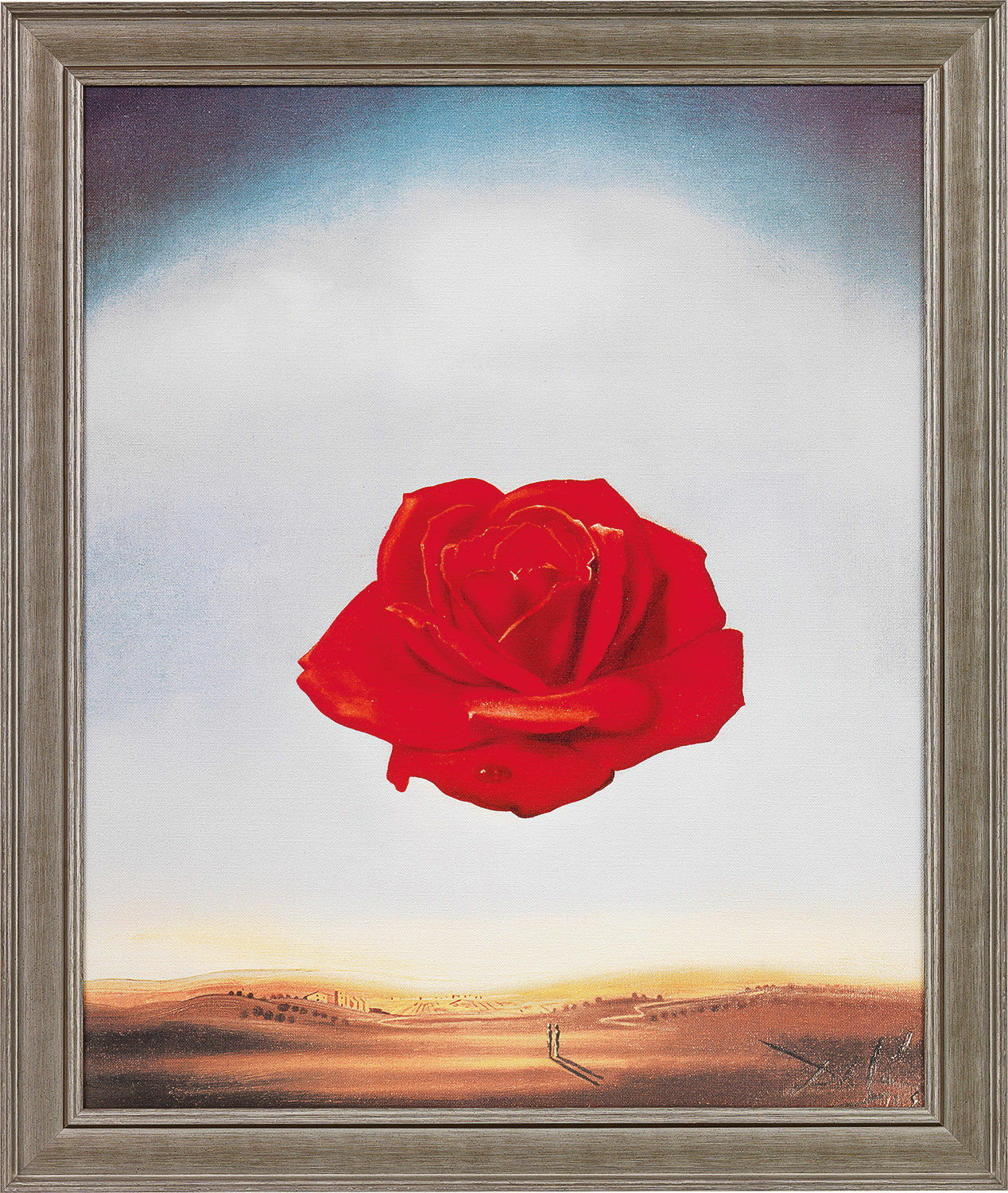 Achetez Tableau La Rose méditative (1958), encadré par Salvador